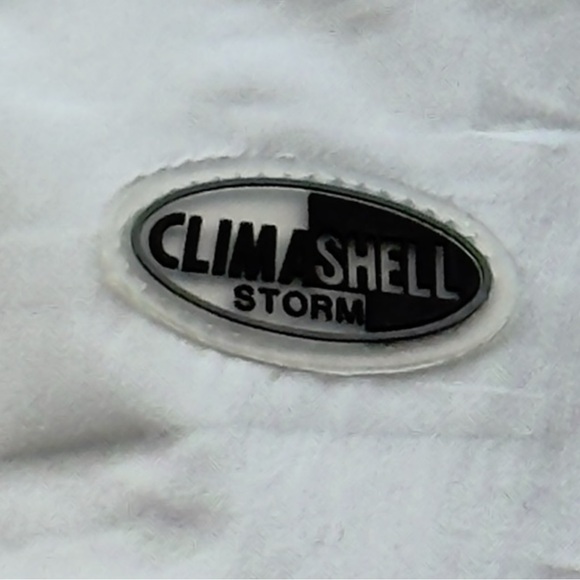 Adidas‎ ClimaShell Storm Golf Jacket Men XL Gray Short Sleeve Windbreaker 2003 - Picture 10 of 12